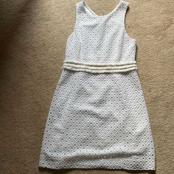 Lilly Pulitzer white dress sleeveless size medium - Picture 1 of 3